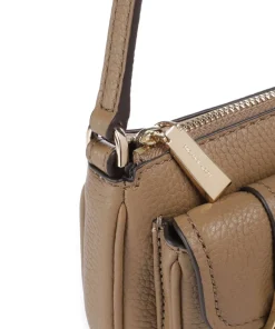 Michael Kors Shoulder Bags-Zoe Small Shoulder bag grained cow leather